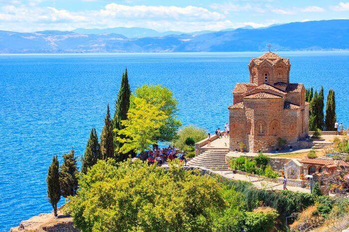 Church of St. John at Kaneo, Lake Ohrid, Macedonia